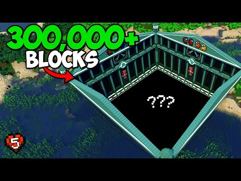 I Built 4 Megafarms in Hardcore Minecraft!