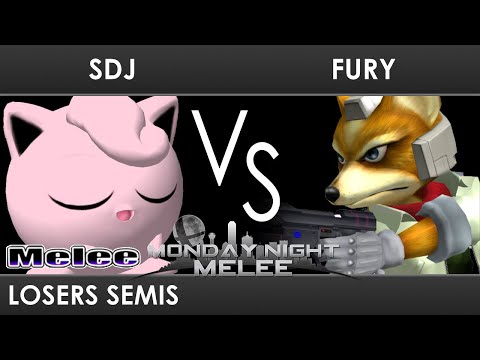 MNM 328 - SDJ (Jigglypuff) VS Fury (Fox) - Losers Semis - SSBM Melee