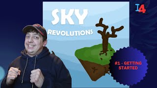 SKY REVOLUTIONS! #1 New Skyblock Modded Questing Minecraft Series!
