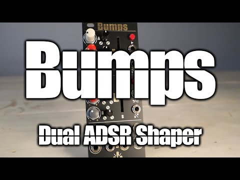 Bumps - DIY Dual ADSR Shaper Envelope for Eurorack