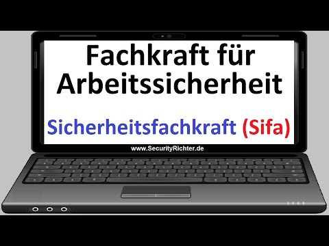 Fachkraft für Arbeitssicherheit / Sicherheitsfachkraft (Sifa)