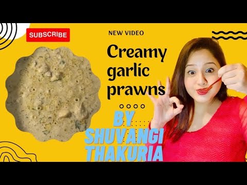 Misa maas recipie | creamy garlic prawns keneke bonai | how to make creamy garlic prawns