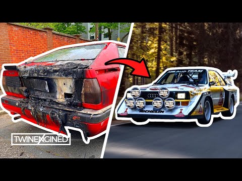 Beginning of the Audi Quattro Rally Car S1 E2 Group B Tribute Build *PROJECT PHOENIX*