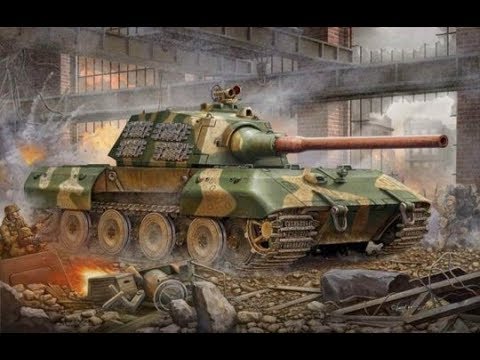 The King Tiger's Big Brother - E-100 Mega Tank