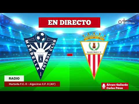 Marbella F.C. - Algeciras C.F. desde el Lorenzo Cuevas de Marbella