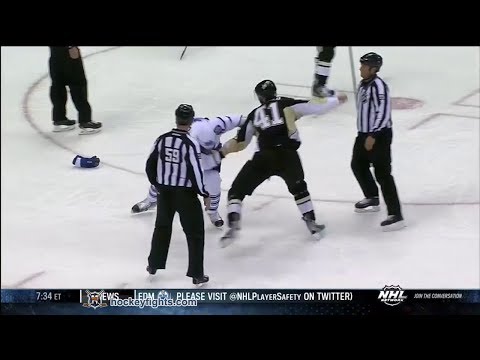 Troy Bodie vs Robert Bortuzzo Dec 16, 2013