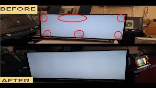 TV LED LCD ALL TV. how to remove. black spots. when they appear on your tv screen