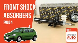 Youtube thumbnail of video "How to replace the front shock absorbers Polo mk4 ➿"