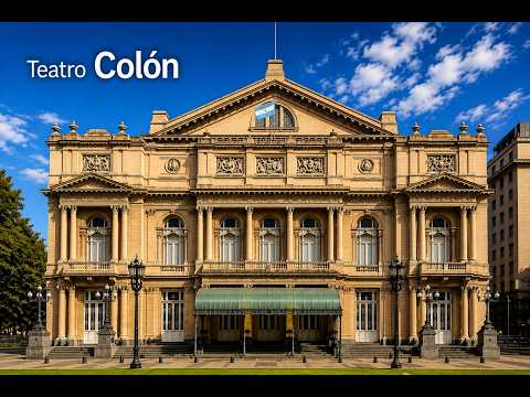 Teatro Colón, Buenos Aires | Walking Tour (4K HDR)