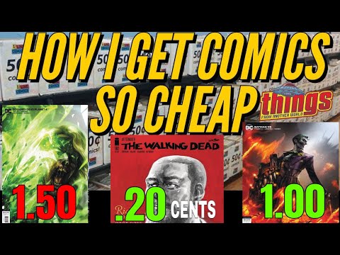 HOW ANYONE CAN GET COMICS FOR SO CHEAP - A New comic book haul anyone can afford and how.