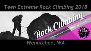 Teen Extreme Rock Climbing 2018