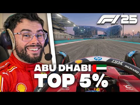 OBJECTIF TOP 5% sur F1 25 : ABU DHABI !