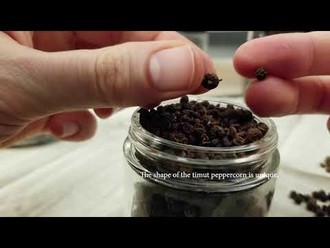 Over a dozen different types of peppercorns to organize, but first sunrise and crescent moons