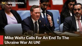 FULL: US Ambassador Mike Waltz Calls for Peace & Ceasefire in Ukraine at UN Security Council | AC1Z