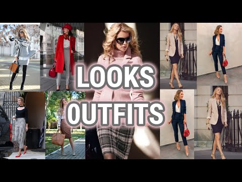 MODA ELEGANTE Y FINA/ CONJUNTOS DE ROPA ELEGANTES FINOS Y SOFISTICADOS/ COMO VESTIR BIEN CON ESTILO