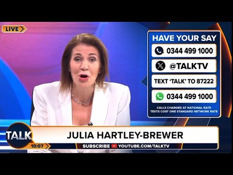 MUST WATCH “Israel is a beacon of light for the West” Julia Hartley-Brewer explains