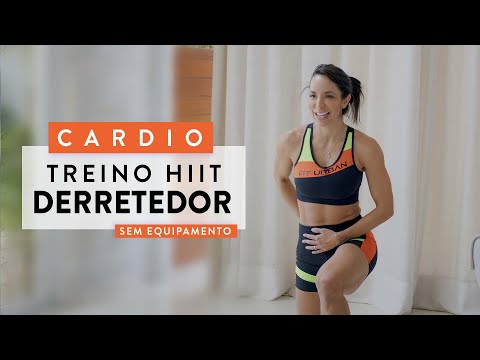 Cardio HIIT para Queimar 🔥 muita GORDURA! - Carol Borba