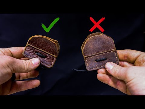 How To Properly Trim An Archery Tab For Comfort.