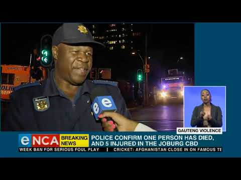 Johannesburg CBD unrest