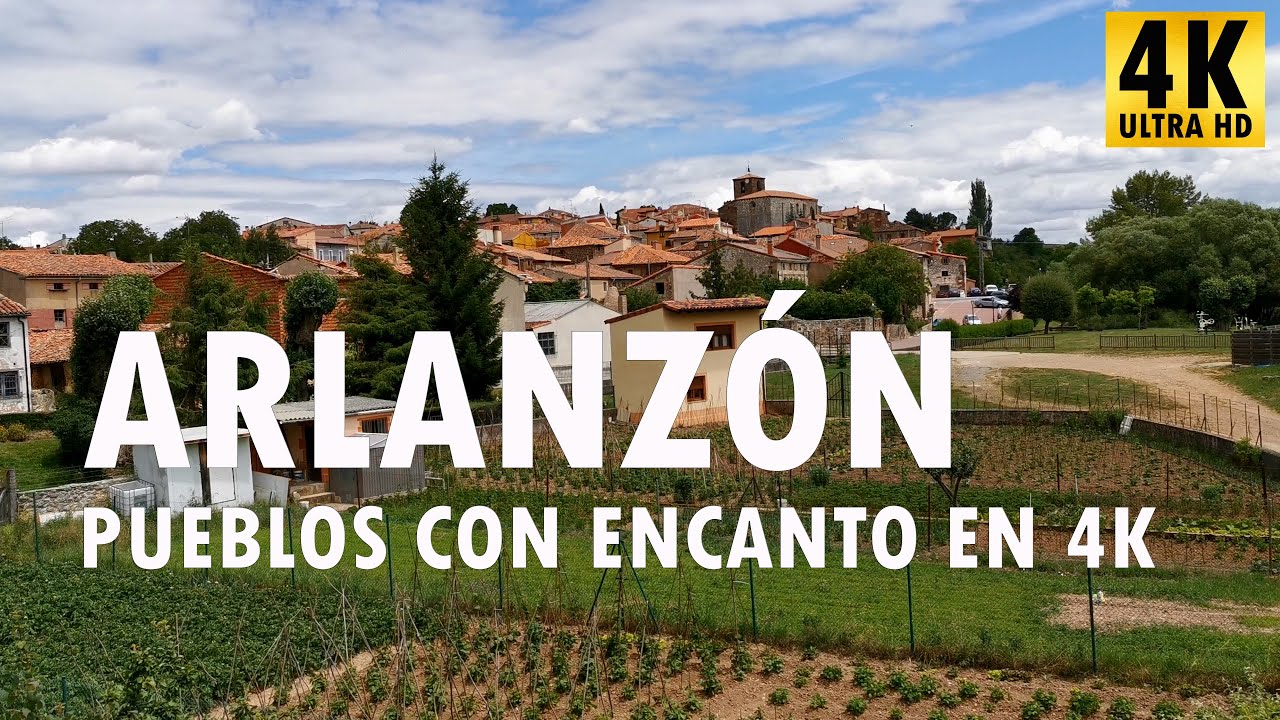 Arlanzón (Burgos) - Pueblos con encanto en 4K