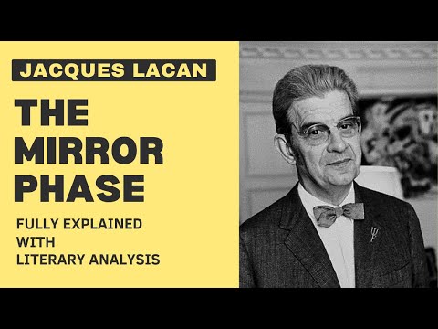 Jacques Lacan - Mirror Phase / Stage Fully Explained Summary with Literary Analysis