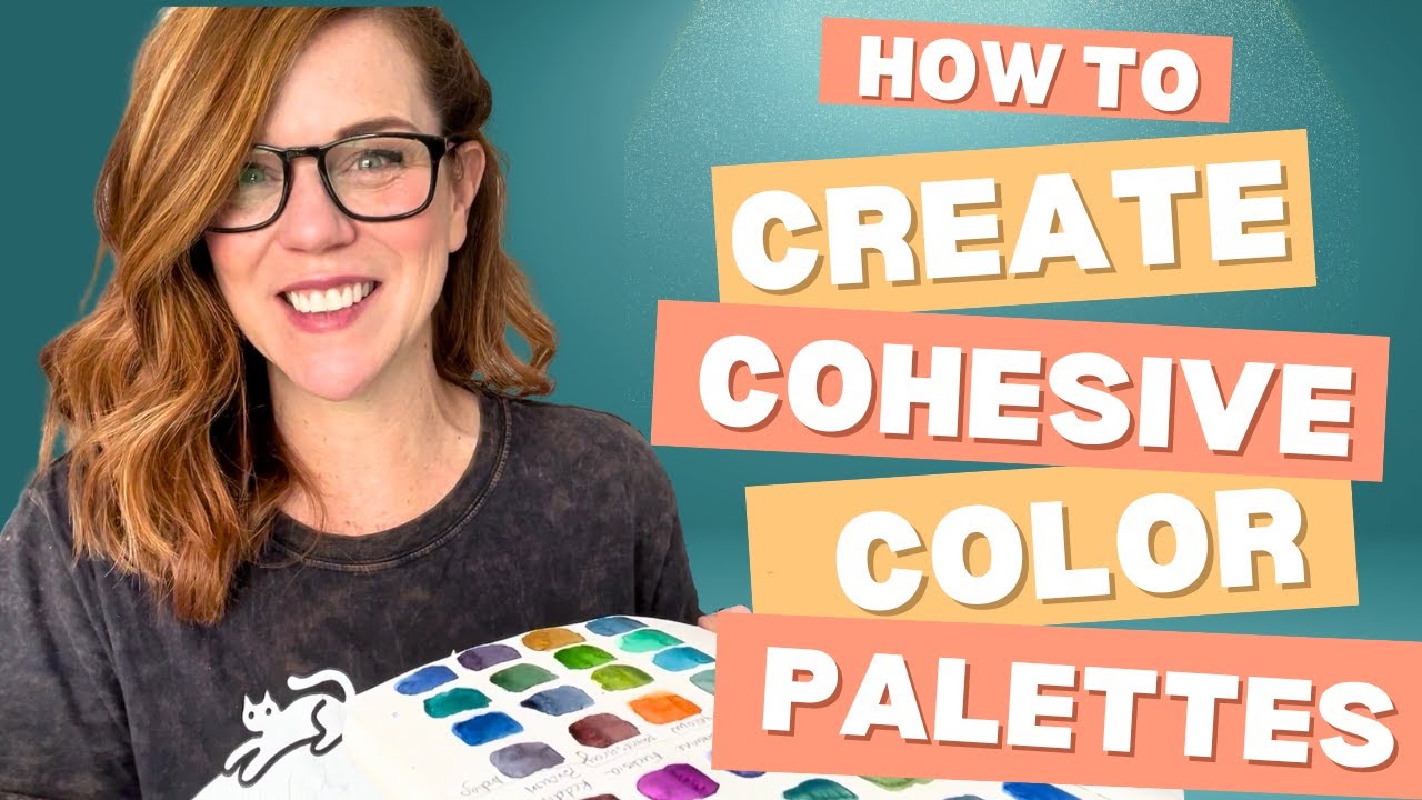 How to create cohesive color palettes in watercolor