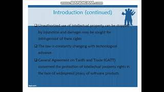 Intellectual property Rights in professional practices lecture 05