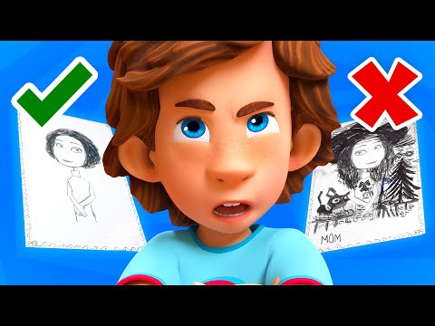Who RUINED my DRAWING? 😡✏️ | Animation for Kids | The Fixies - Kingdom Kids Zone, Little Learners - The Fixies