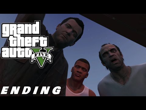 Grand Theft Auto V Walkthrough Gameplay Part 53 - The Third Way (GTA 5)