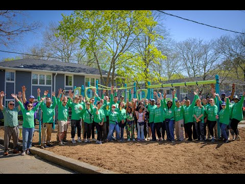 Kaboom! Build at River Pointe Apartments