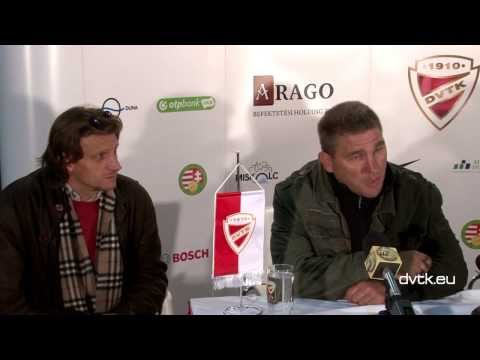 2013. október 16. DVTK - Vasas Ligakupa Dirk Berger értékelése