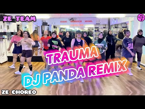 TRAUMA ➖ DJ PANDA REMIX / ZUMBA / VIRAL TIKTOK / DANCE WORKOUT / ZE CHOREO / ZE TEAM BALIKPAPAN 🖤💜