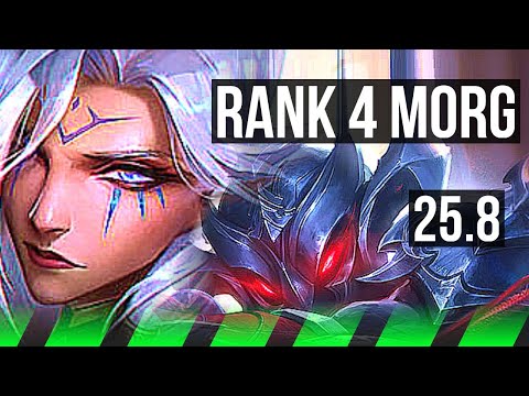 MORGANA vs XIN ZHAO (JGL) | Rank 4 Morg, 11/2/12, Legendary, 800+ games | EUW Challenger | 25.8