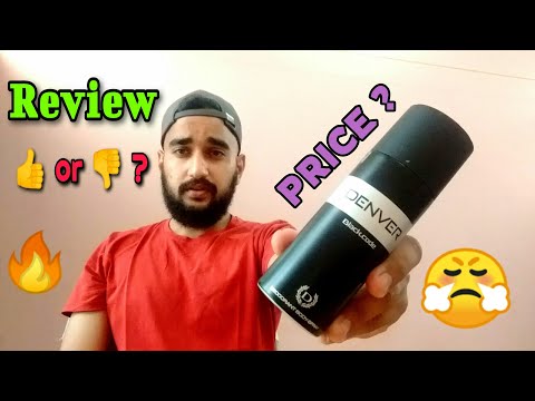 DENVER Black Code Body Deodorant Spray- Deo Review (Using it for first time)