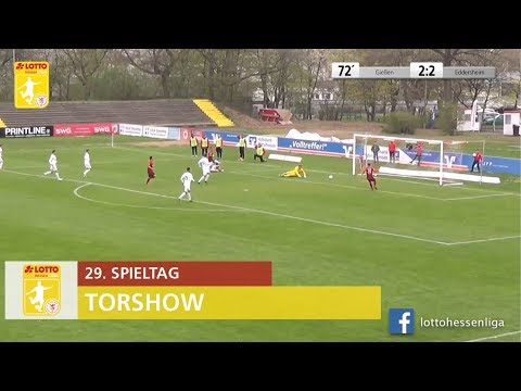 Torshow 29. Spieltag LOTTO Hessenliga 2018/2019