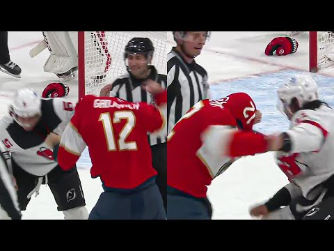 Gadjovich wins HEAVYWEIGHT fight with jersey over his head! 👀😤