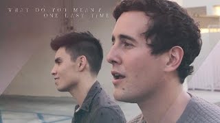 What Do You Mean / One Last Time MASHUP (Justin Bieber/Ariana Grande) - Sam Tsui &amp; Casey Breves