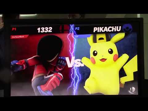FireThePyro (Mii Brawler) vs. NadiA (Pikachu) - Winners Round 2 - Battle of BC 4