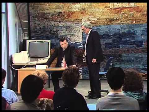 Gerhard Polt und Dieter Hildebrandt im "Scheibenwischer"