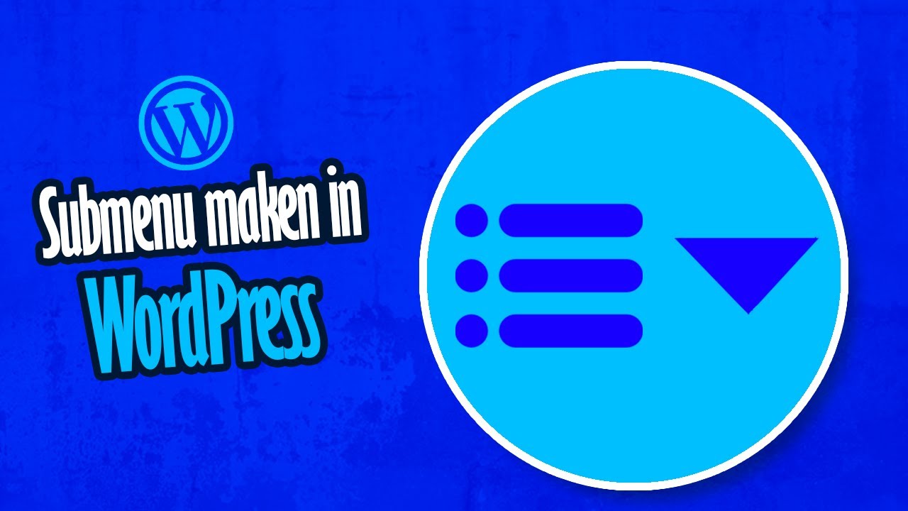 WordPress | Submenu maken