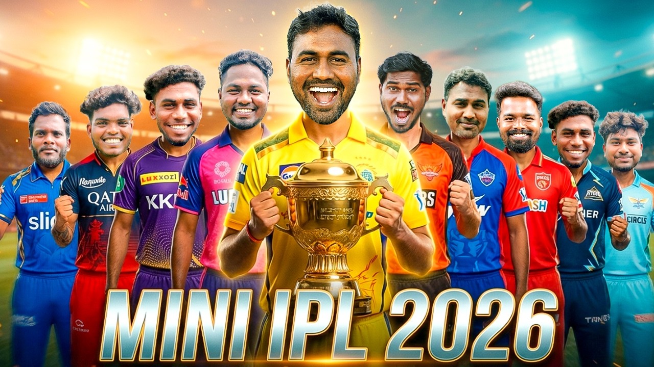 We Played MINI IPL 2026 🏏🔥 | Who Will Win The Cup? | Mad Brothers