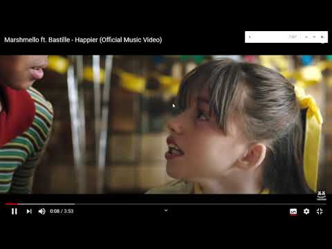 Marshmello ft  Bastille   Happier Official Music Video   YouTube – Google Chrome 2020 09 28 09 27 26