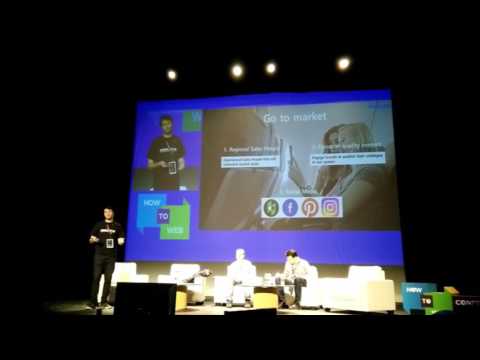 Pitching InnoPlanner at How to Web Startup Spotlight 2016