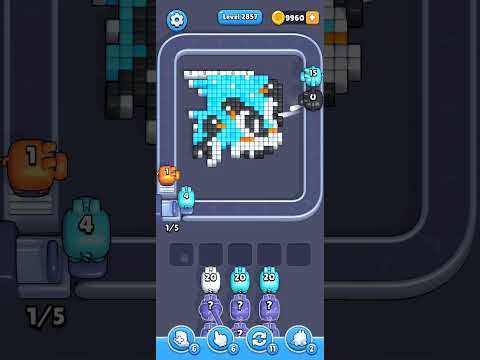 Pixel Flow Level 2857 Walkthrough