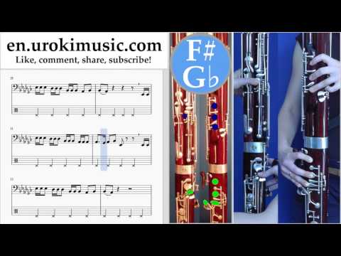 How to Play Bassoon Charlie Puth - Attention Tabs Part#2 um-i352