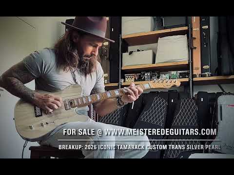 Iconic Tamarack Trans Silver Pearl T-style Neupreis ca. 5.800,-€! 5A Roasted Neck, Swamp Ash, SD Psydrone, 9.5"-12" Radius, Edelstahlbünde, Nitro Custom Lackierung uvm. 2026 - Trans Silver Pearl image 26
