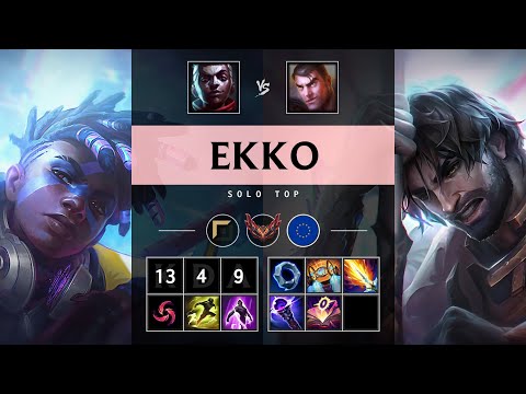 Ekko Top vs Jayce - EUW Grandmaster Patch 25.08