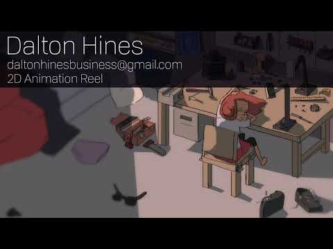 (Mid 2021) Dalton Hines 2D Animation Demo Reel