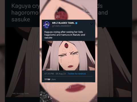 Kaguya seeing her son’s in naruto and sasuke #naruto #trendingshorts #anime