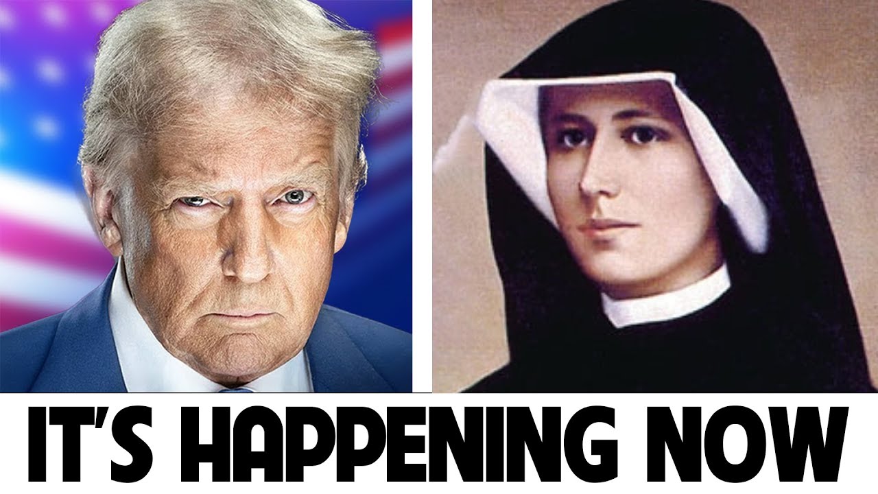 Saint FAUSTINA KOWALSKA PREDICTED THIS and IT'S Unfolding NOW!